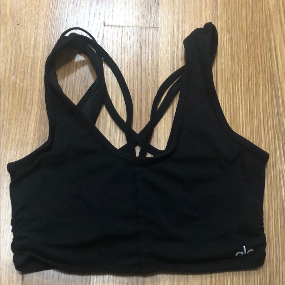 Alo Yoga Delicate Twisted Bra Tank